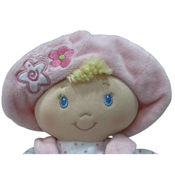 Baby Gund My First Dolly Plush 12" Pink Soft Baby Toy Embroidered Details Gift - Picture 3 of 6
